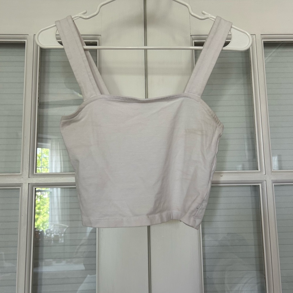 Square neck tank top